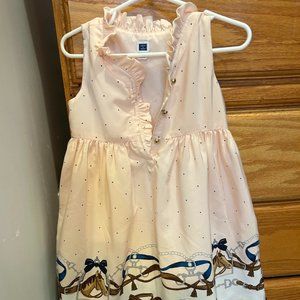 Janie and Jack Little Girl's Horse Dress